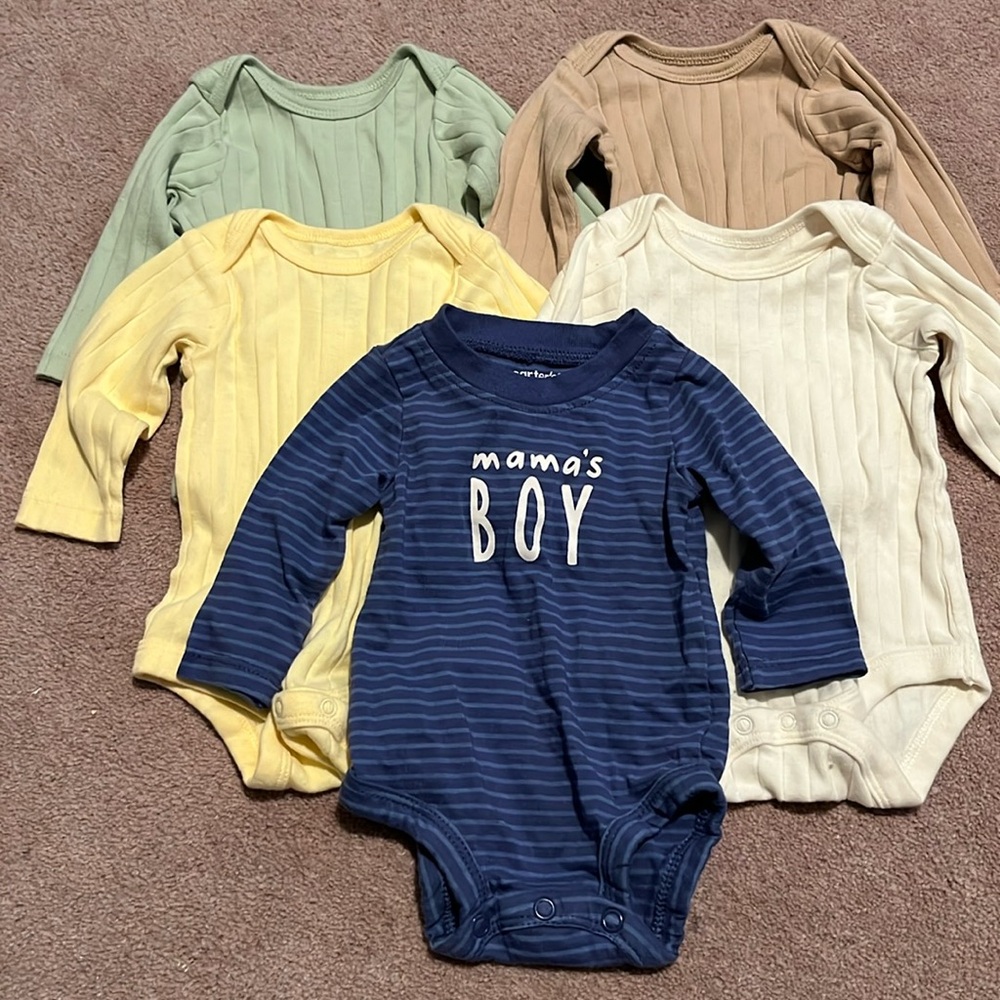 Newborn Boy Bodysuits